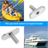 PATIKIL T Slot Bolt Replacement, 316 Stainless Steel Kayak Rail Track Screws Mini Rail Bolts 4 Pack