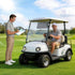 Urgown Magnetic Golf Cart Sun Visor with Scorecard Holder, Universal Front Side Bar Mount, Fits Most Golf Cart Models