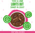 B.F.F. OMG - Best Feline Friend Oh My Gravy!, Tuna & Lamb Lights Out, 5.5oz Can (Pack of 8)