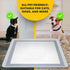 2 Pack 24 24 TidyFriend Dog Pee Pad Holder Tray - Fits Up to x Pee Pad Holder for Dogs - Stable Grip, Raised Edges