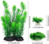 MyLifeUNIT Aquarium Plants, Artificial Decorations for Fish Tank Decor, Pack of 4