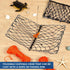 2 Set Windyun Foldable Crab Trap with Bait Clip and Orange Braided Line Crab Trap Crabjaw Crab Snare Crab Nets
