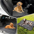 JSTHT Dog Car Seat Cover for Back Seat Waterproof Bench Seat Cover Protector Nonslip Durable Soft Pet Dog Back Seat