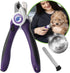 Claw Master Lighted Pet Nail Clippers, Precise Trimmer & Cutter for Dogs & Cats, Includes Safety Guard & Nail File