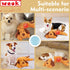 WEOK Heartbeat Puppy Toy, Comfort Cuddler Pillow, Dog Anxiety Relief Calming Aid,Heartbeat Stuffed Toy for Dogs,Puppy