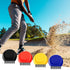 Nuanchu Pocket Golf Club Groove Brush - Mini Golf Club Cleaner Tool for Cleaning Golf Heads, Balls, Shoes, Black, Red,