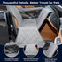 Dekeyoo Front Seat Dog Car Seat for Small/Medium Dogs with Door Protection Full Coverage Pet Booster Seat with Mesh