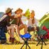 3 Pack Beeveer Folding Camping Stool Portable Small Collapsible Chair Tripod Stool Hiking Chair for Fishing, Beach