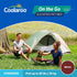COOLAROO On the Go Cooling Elevated Dog Bed, Portable for Travel & Camping, Collapsible for Storage, Standard, Brick
