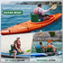 Fragess Kayak Seats with Back Support & Adjustable Shoulder Straps - Universal Padded Kayak Seat Cushion & Paddle Board