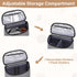 MOSISO Dog Travel Bag Backpack - Airline Approved Organizer with Multi-Pockets and 2 Dog Food Baskets