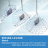 110' Castable Crab Traps with Orange Crab Rope and Stainless Steel Bait Pin