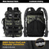 Tactical Backpack Medium EDC DayPack, Military Molle Outdoor Rucksack for Fishing Hunting Camping