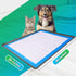 28 34 TidyFriend Dog Pee Pad Holder Tray Fits for x Wee Wee Pee Pads - Stable Grip, Raised Edges, Quick-Wipe Silicone
