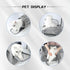 17.0" 10.0" 11.0" FluffyDream Pet Travel Carrier Soft Sided Portable Bag for Cats, Small Dogs, Kittens or Puppies