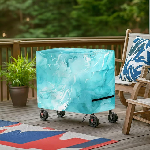 Large Insulated Cooler Cover with Adjustable Drawstring Anti Slip Easy to Install