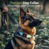 2026 Upgrade Waterproof AirTag Dog Collar, Military Tactical Dog Collar with AirTag Holder, Comfortable Control Handle