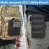 FUNANASUN 2 Pack Tactical Molle Pouches, Compact Water-Resistant EDC Pouch, Small Molle Bag