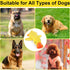 Qbustv Yellow Duck Dog Toy - Large Plush Stuffed Animal Chew Toy for Large Breed Dogs, Interactive Puppy Toy