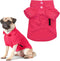 Parisian Pet Dog Polo Shirt, Breathable Cotton, Solid Color Summer Pullover, Pink for Medium Dogs