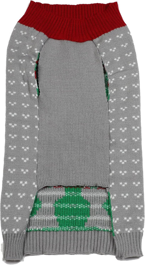 OverLarge Christmas Dog Sweaters for Large Dogs - Santa Pet Clothes, Ugly Christmas Dog Apparel, Xmas Dog Accessories