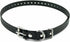 Educator Biothane Dog Collar, Waterproof, Odorproof, Adjustable for Custom Fit, Metal Buckle, 3/4-Inch, Black for