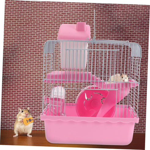 Chinchilla Chinchilla Happyyami Hamster Cage Guinea Pig Toys Hamster Rat Cage Accessories House Hamster Villa Cage