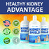 Kidney Support Supplement for Dogs and Cats, Canine Feline Renal Health, Detox, Urinary Track Cleansing, Improve Kidney