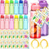 Water Bottles Bulk - 18 oz Portable Sports Water Bottle, Summer Graduation Student Gifts from Teacher (12)