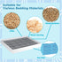 Chinchilla FHTONGE Extra Large Rabbit Litter Box Trainer Tray, Bunny Potty Training Litter Box for Cage,Rectangular