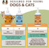 Natural Dog Company Pure Wild Alaskan Salmon Oil - 8oz Skin & Coat Supplement for Dogs, Omega 3 Fish Oil