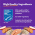 Halo Purely for Pets Holistic Adult Dog Healthy Grains, Wild-Caught Salmon & Whitefish Recipe, 3.5 lb