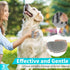 3PCS Dog Bath Brush Set, Shampoo Brush and Scrubber for Bathing with Adjustable Ring Handle for Short & Long Haired