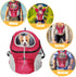Fhiny Dog Carrier Backpack, Comfortable Doggy Front Backpack with Breathable Head Out Design for Travel and Hiking