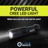 Firefighter Helmet Light - 3.5 in x 1.5 in White LED Hard Hat Light with 360 Degree Rotation and Weatherproof Design
