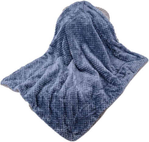 Fuzzy Dog Blanket, Cat Blanket, Warm Soft Plush Fleece Receiving Blankets for Dog Bed, Cat Bed, Couch, Sofa, Travel,