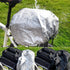 Multi-Function Bike Rear Rack Bag, Detachable Cycling Luggage Bag with Rain Cover (27L)