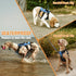 AUROTH Escape Proof Dog Harness for Large Dogs, No Pull with Lift Handle, Soft Padded Reflective Vest for Training