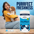 Dog Grooming Wipes - 75 Fragrance-Free Cleaning Wipes for Dogs & Puppies, Safe & Gentle, Alcohol-Free Pet Care