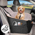 35lbs COCASES Dog Car Seats for Small Medium Dogs, Dog Booster Car Seat, Detachable and Washable Carseat Pet Bed