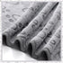 12 Pieces Pet Blanket, Soft Fleece Dog Fluffy Warm Felt Throw with Cute Paw Print for Puppy Kitten Sleep Mat (Gray, 23