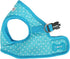 Puppia Dotty Step-in Vest Dog Harness, No Pull No Choke Easy Wear Training for Small Dog (Small, Sky Blue)