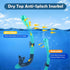 Snorkeling Gear Set - Anti-Fog Mask, 3-Piece Dry Top Snorkel with Panoramic View, Food Grade Silicone