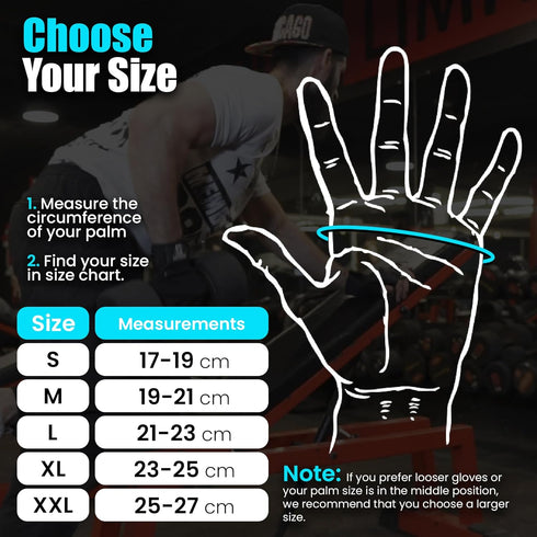 SATHIND Leather Workout Gloves for Men & Women Anti-Slip Weightlifting, Gym, and Cycling Gloves with StretchBack Mesh