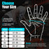 SATHIND Leather Workout Gloves for Men & Women Anti-Slip Weightlifting, Gym, and Cycling Gloves with StretchBack Mesh