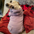 Jecikelon Winter Dog Hoodie Sweatshirts with Pockets, Warm Clothes for Small Dogs Chihuahua (Purple, XX-Small)