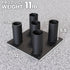 5 Commercial, 5 Synergee Barbell Holder Storage & Organization for Home, & Garage Gyms. Holds Bars, EZ Curls, Hex Bars.