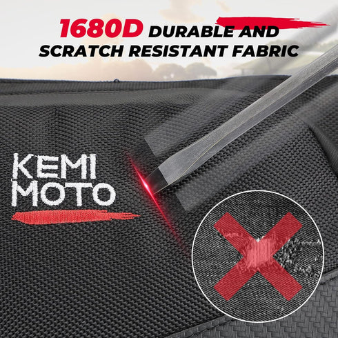 KEMIMOTO Golf Cart Dash Storage Bag - Compatible with Club Car Precedent, Waterproof, No Drilling