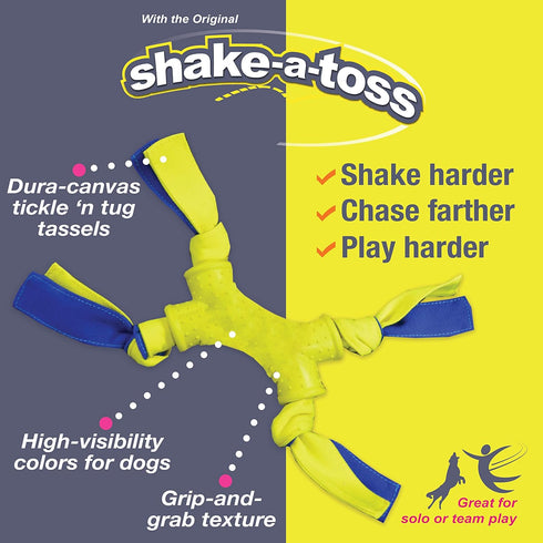 Nylabone Power Play Shake-a-Toss Interactive Fetch Toy for Dogs, Small (1 Count)