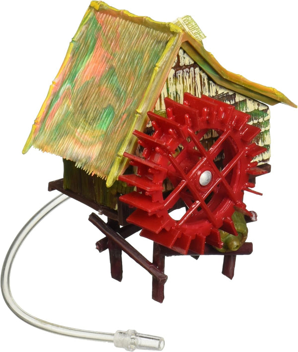 Penn-Plax Aerating Action Ornament - Rice Mill – Spinning Wheel - Small